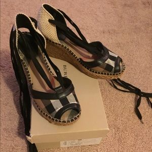 Burberry House Check Espadrilles
